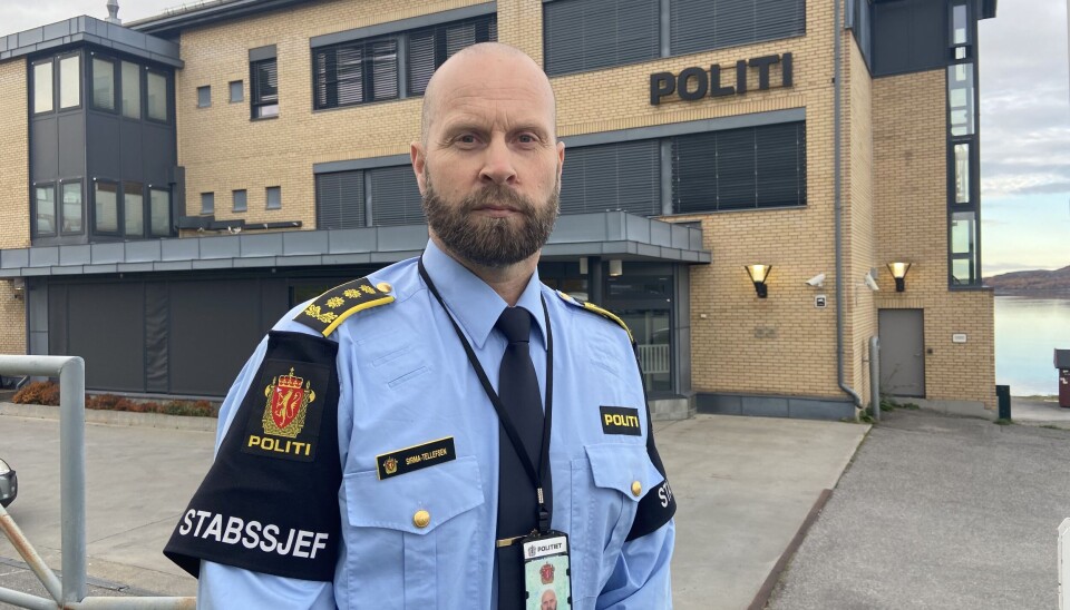 Tarjei Sirma-Tellefsen is Chief of Staff with the Police in Finnmark.