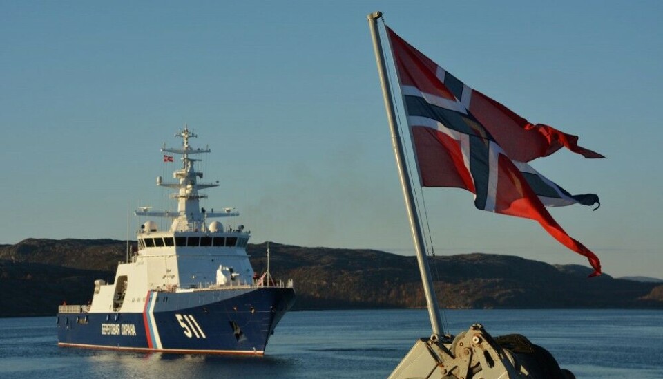 The FSB coast guard vessel Polyarnaya Zvezda visited the port of Kirkenes in September 2021.