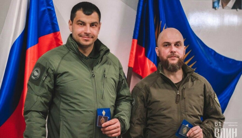 Valentin Kovtun (left) and Dmitry Ivanov are among the instructors of the new VOIN center in Murmansk. Photo: vk.com/crvsp51