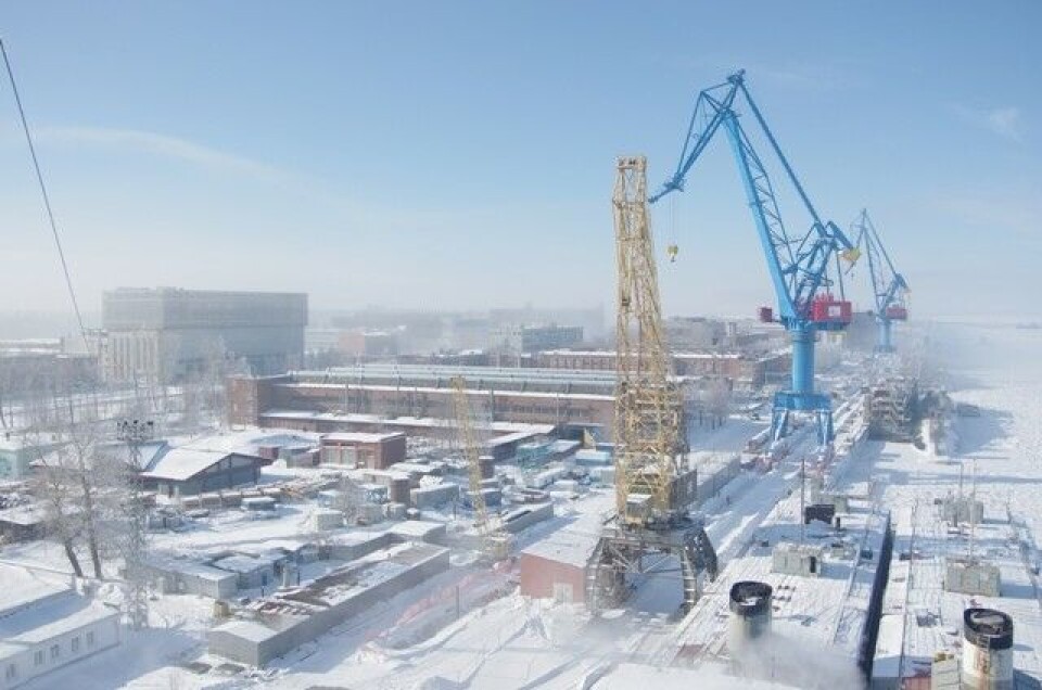 Submarine yard in Severodvinsk. Photo: Sevmash