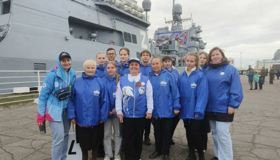 NArFU’s volunteers. Photo: Galin Martynova’s VKontakte user page