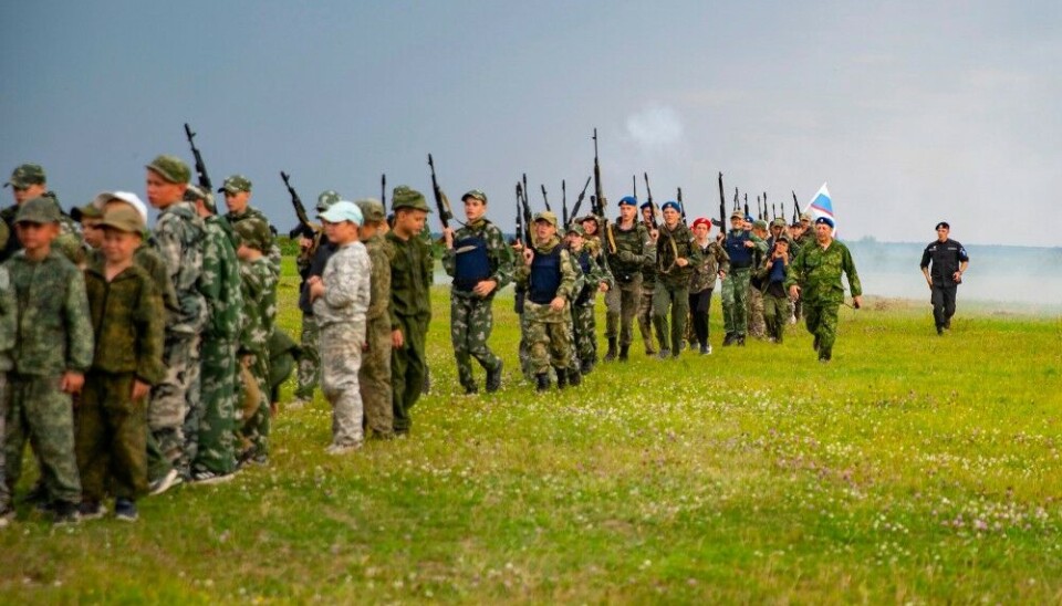 Military summer camping for kids and youth in Arkhangelsk. Photo: Arkhangel Center for Development of Children on VK