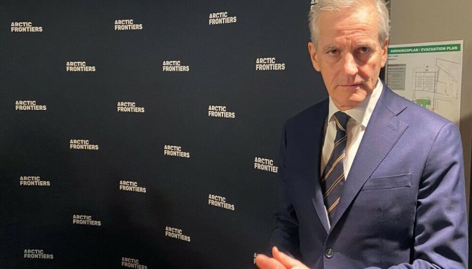 Prime Minister Jonas Gahr Støre is concerned about the security situation in Europe following Russia's full-fledged war against Ukraine. Photo: Thomas Nilsen