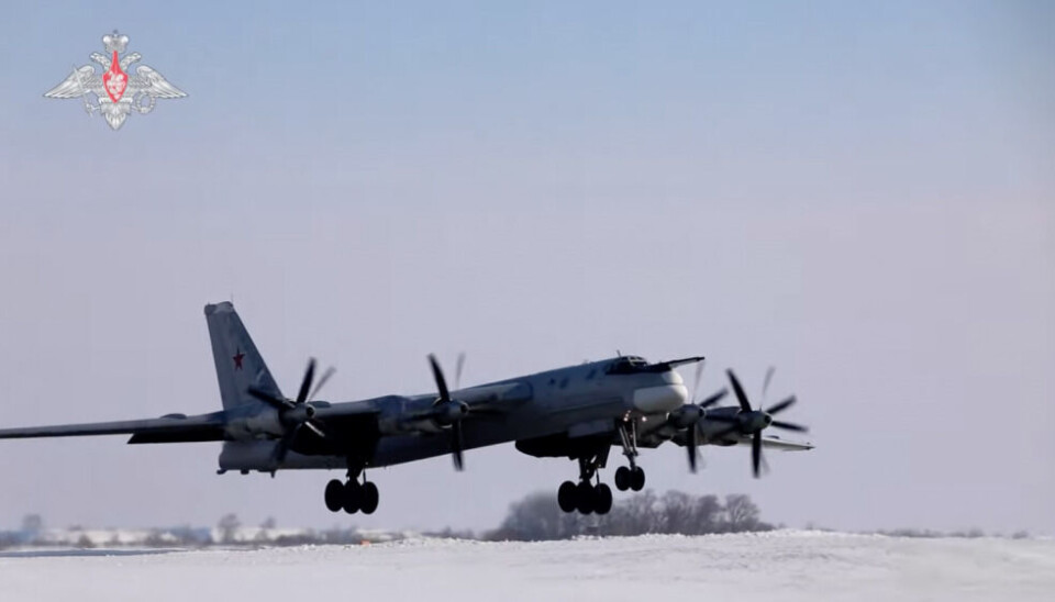 Tu-95 long-range strategic bombers from the Olenya base in the Murmansk region played a key role in the massive attack on Ukrainian cities on 29th of December. Photo from video by the Defense Ministry