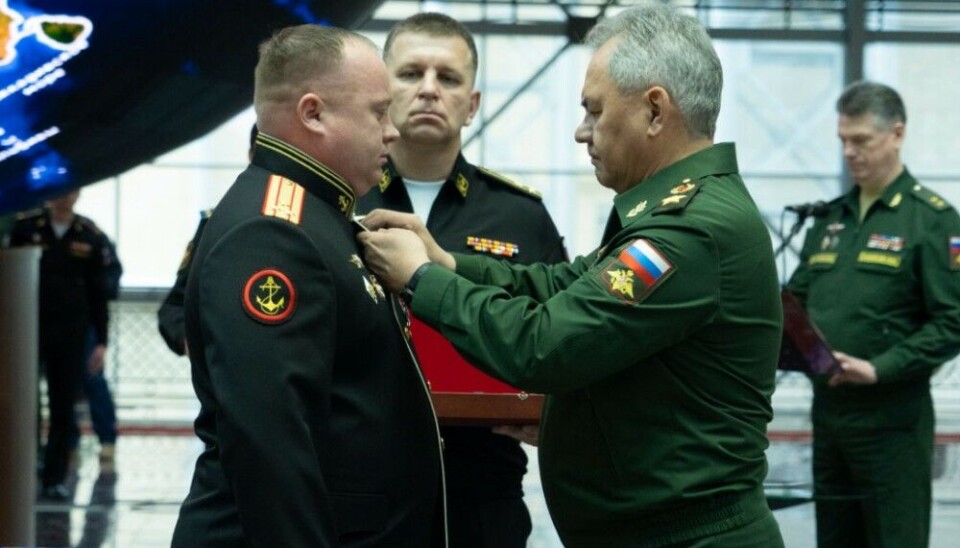 Roman Fyodorov was awarded the Hero of Russia order in November 2023. Photo: Russian Ministry of Defence