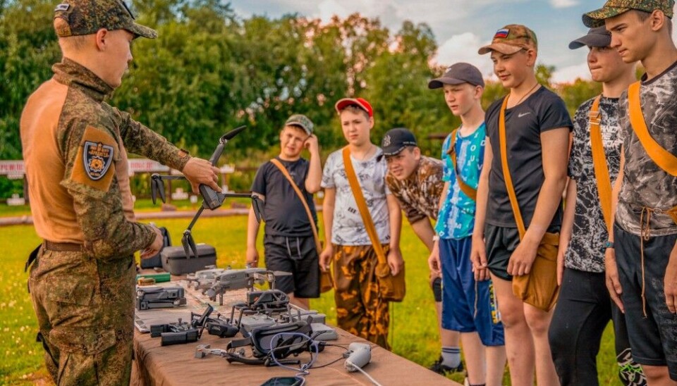 Learning to operate drones is important point on program. Photo: Arkhangel Center for Development of Children