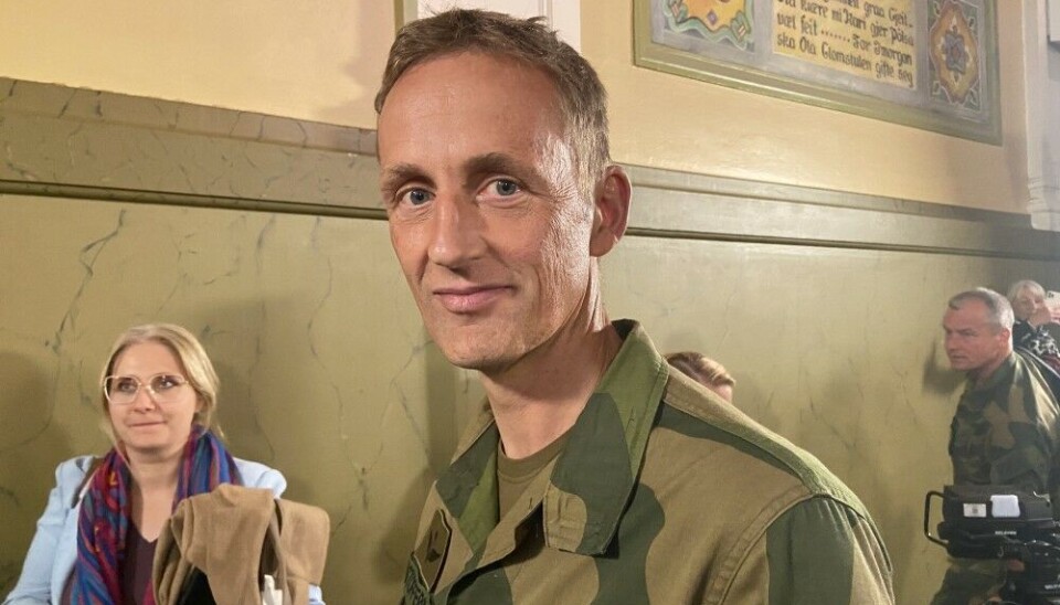 General Eirik Kristoffersen is Chief of Defense. Photo: Thomas Nilsen