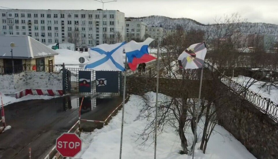 Sputnik is the home base of the 61st Naval Infantry Brigade. Photo: screenshot of video