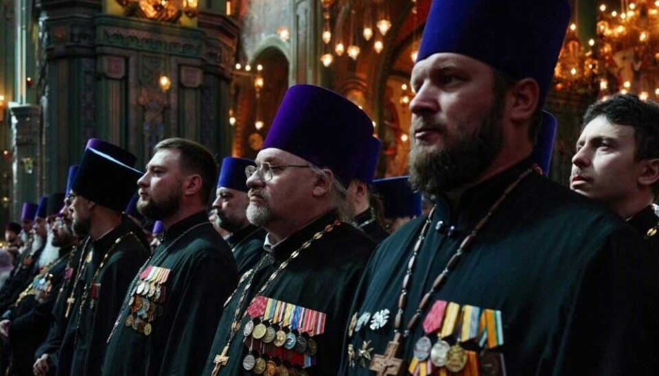 Medals for the priests that have served on occupied territory. Photo: patriarchia.ru