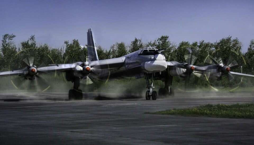 Ту-95МС - старый дальний винтовой бомбардировщик, который часто используется для запуска крылатых ракет по гражданским объектам на Украине. Фото: Туполев