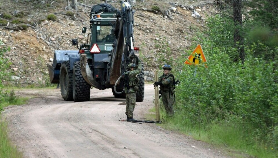 Finland wants to have part of the pan-European TEN-T transport network for dual use to improve both civilian and military transport in the north. Photo: Thomas Nilsen