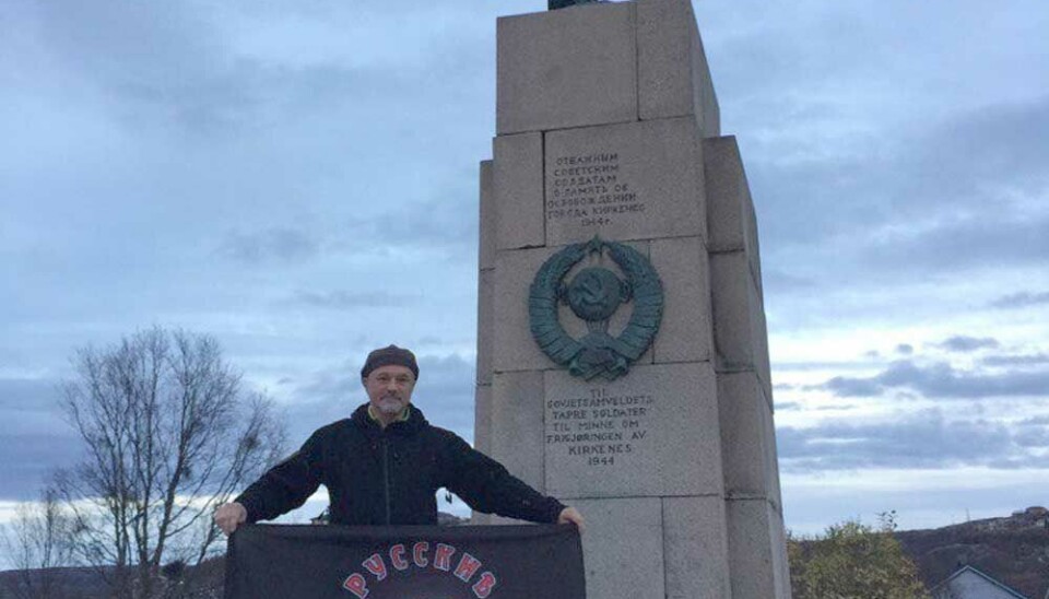 Leonid Suloyev in Kirkenes, Norway, in 2016. Photo: VK page of Suloyev
