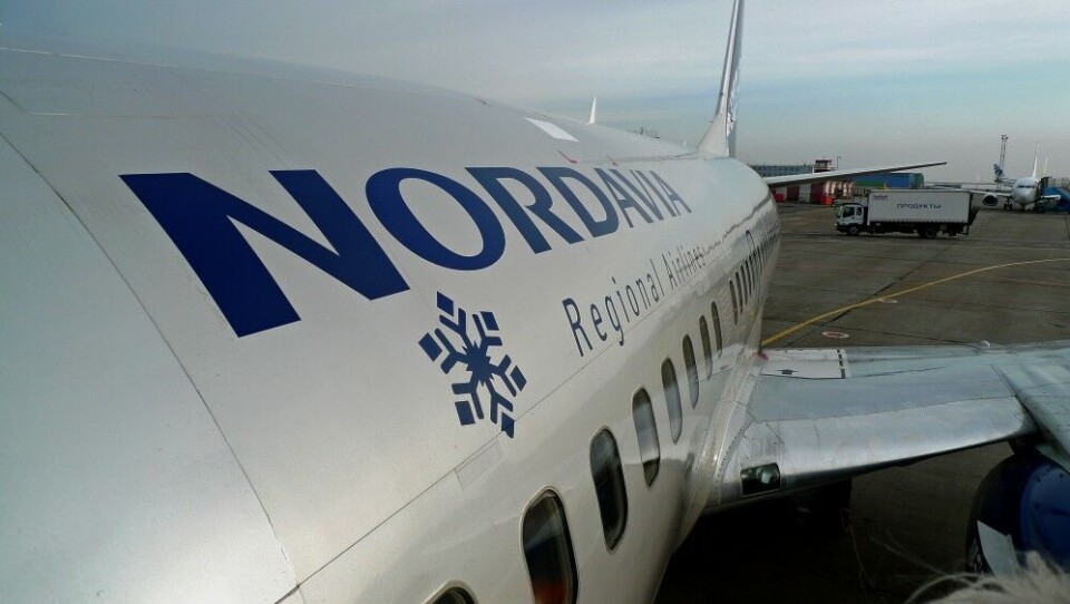 Nordavia Boeing 737. Photo: Thomas Nilsen