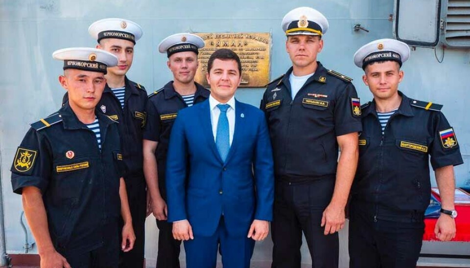 Yamal-Nenets Governor Dmitry Artyukhov during a visit to Crimea in 2019. Photo: Artyukhov on VK