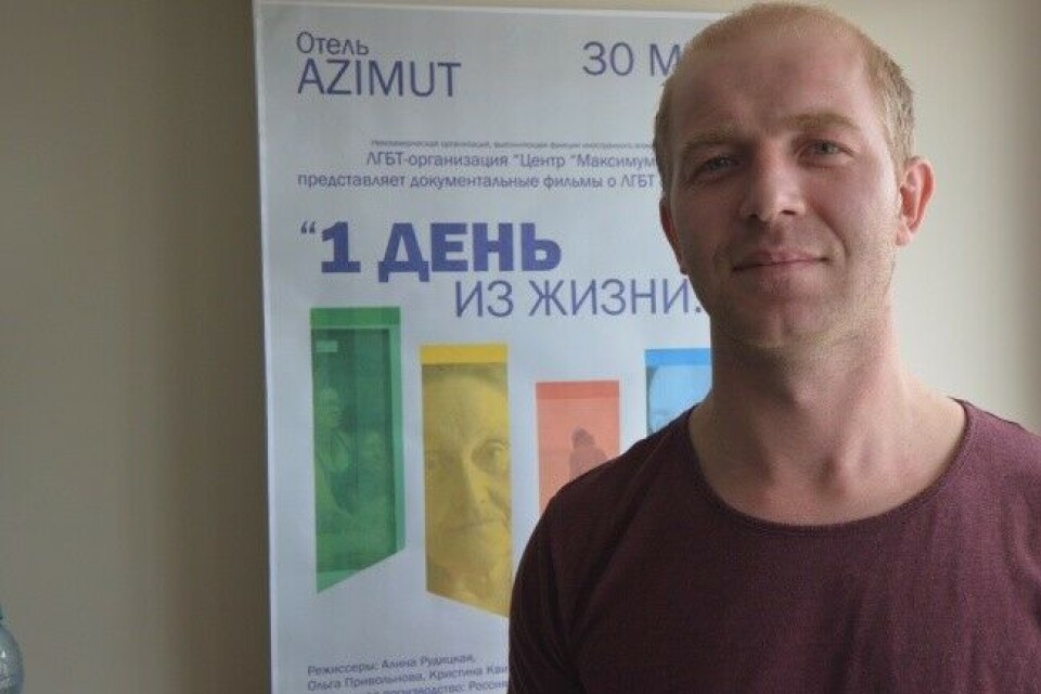 Sergey Alekseenko is former director of the LGBT friendly NGO Maximum in Murmansk. Photo: Thomas Nilsen