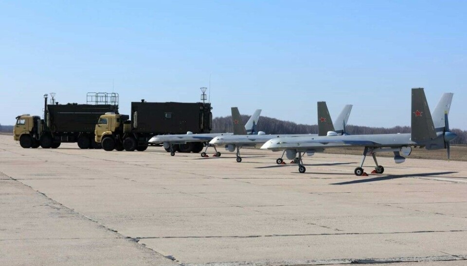 The Russian Orion drone is manufactured by the Kronshtadt company. Photo: Kronshtadt.ru