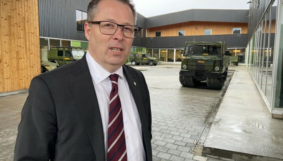 Bjørn Arild Gram is Norway’s Minister of Defense. Photo: Thomas Nilsen