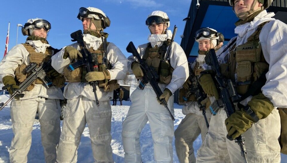 There will added more soldiers to the Jaeger battalion GSV guarding the border with Russia as Norway establishes a new Finnmark Brigade. Photo: Thomas Nilsen