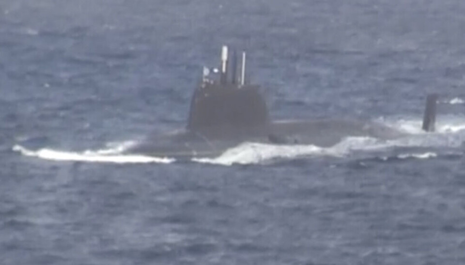 The Yasen-class 'Krasnoyarsk' (K-571) sailed in to Rybachiy naval base in Kamchatka Krai this weekend. Screenshot from TV Zvezda