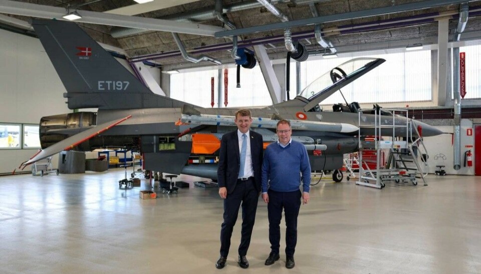 The defence forces of Norway and Denmark will strengthen cooperation on the Arctic and Ukraine. Both countries have donated F-16 fighter jets to Ukraine. Photo: Ministry of Defence of Denmark