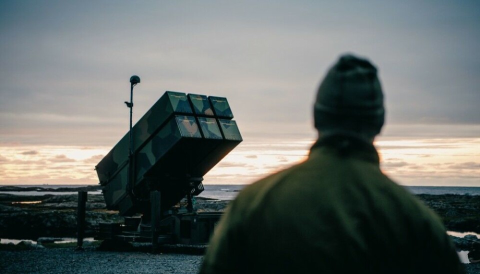 NASAMS (Norwegian Advanced Surface-to-Air Missile System) is used by the armed forces to protect airspace at important military bases in Norway. Photo: Kongsberg