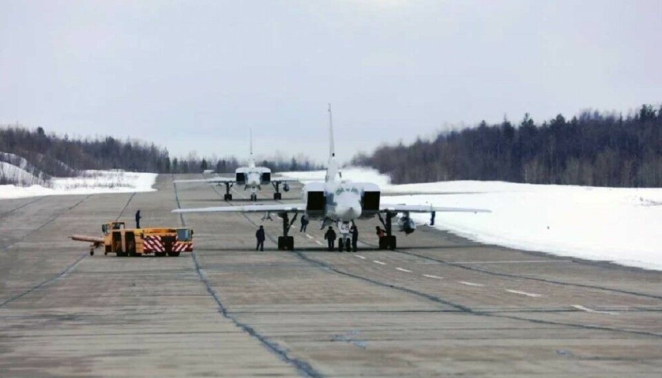 The Olenya airbase is located more than 1800 km from Ukraine. Photo: Russian Ministry of Defence