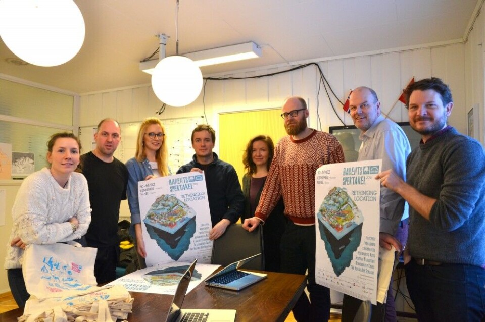 These are some of the people behind the Barents Spektakel 2016. Photo: Atle Staalesen