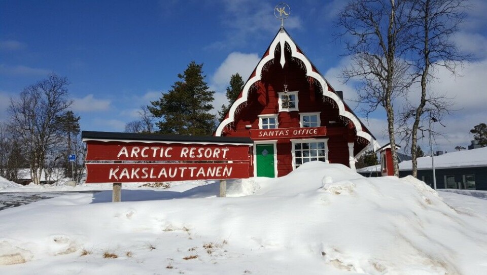 Saariselkä ski resort in northern Finland. Photo: Thomas Nilsen