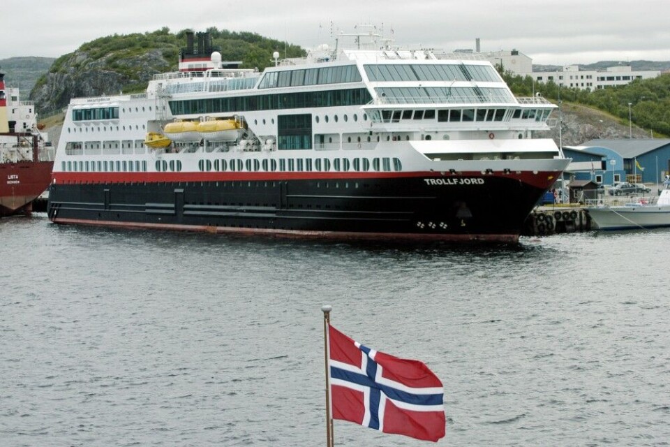 'MS Trollfjord' will continue to sail from Bergen, but no longer to the port of Kirkenes, as Honningsvåg (North Cape) will be the turn-around port. Photo: Thomas Nilsen