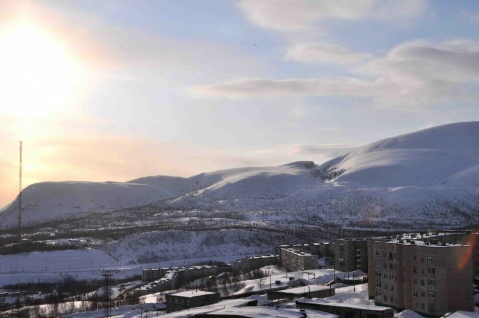 Kirovsk is located in the Khibiny mountains and is a popular ski resort for people from all over Russia. Phtoto: Trude Pettersen