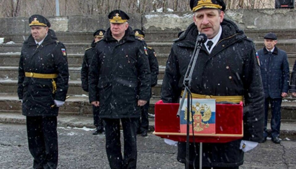 Vice-Admiral Vladimir Grishechkin is Head of GUGI. Here together with Aleksandr Moiseev and former Navy Commander Nikolay Yevmenov. Photo: Russian Ministry of Defence.