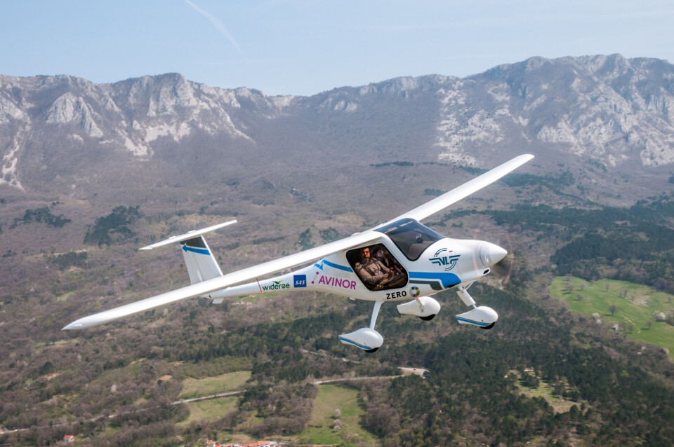 Avinor will receive first prototype electric aircraft in 2018. Photomontage: Avinor