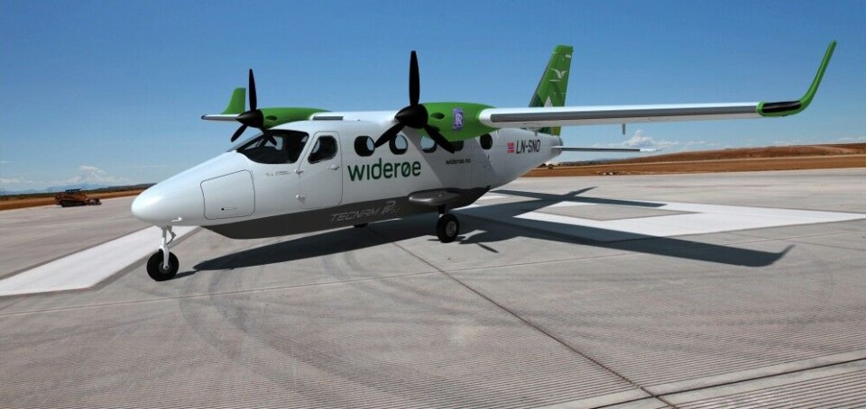 The 9-seat P-Volt aircraft. Illustration: Tecnam