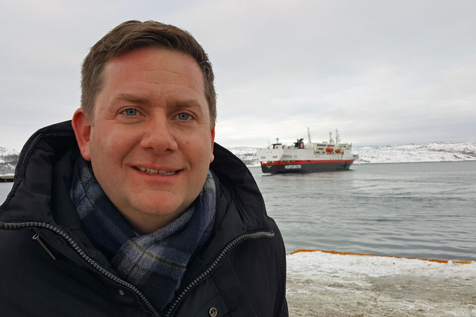 Hurtigruten CEO Daniel Skjeldam. Photo: Thomas Nilsen