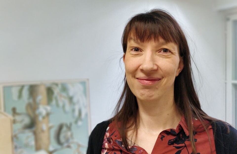 Heli Nurmi is Culture and Communications Coordinator in the municipality of Enontekiö. Photo: Anni-Saara Paltto / Yle