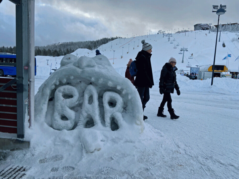 Levi ski-resort in Lapland. Photo: Thomas Nilsen