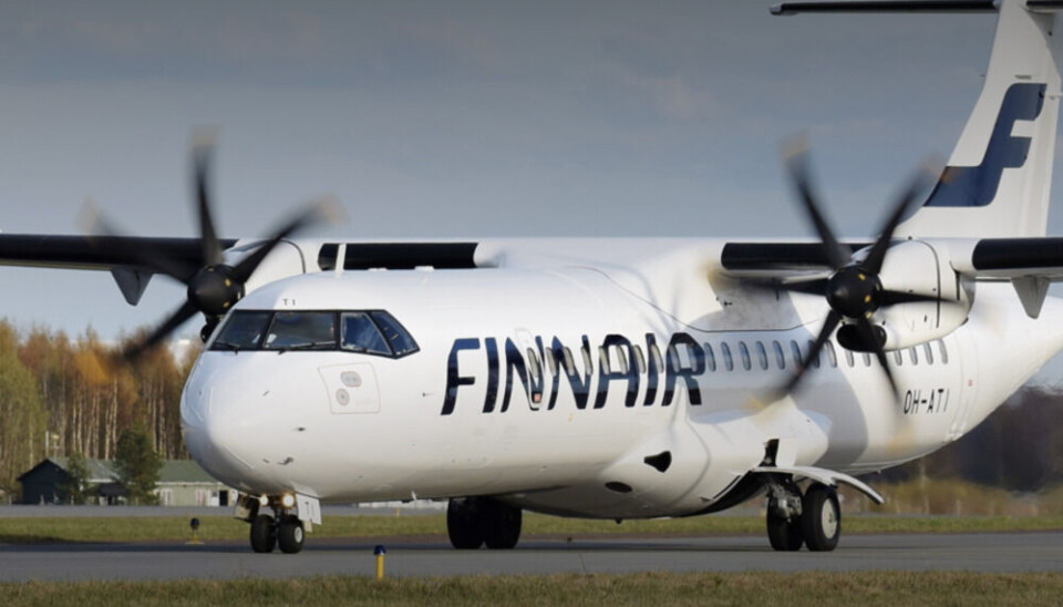 Finnair will operate a the cross-border flight up north with a 68-seater ATR aircraft. Photo: ATR