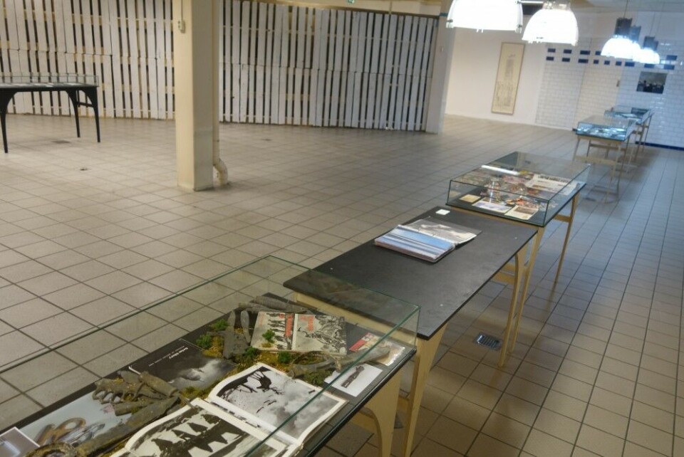 The festival exhibition. Photo: Atle Staalesen