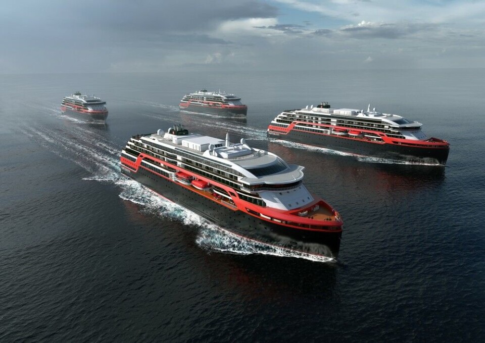 Hurtigruten has earlier said four new ships of the class could be built.