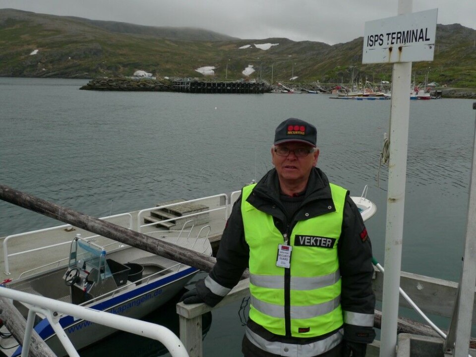 Skarsvåg in Finnmark, the world’s northernmost fishing village and likely the smallest ISPS port in Europe. Photo: Thomas Nilsen