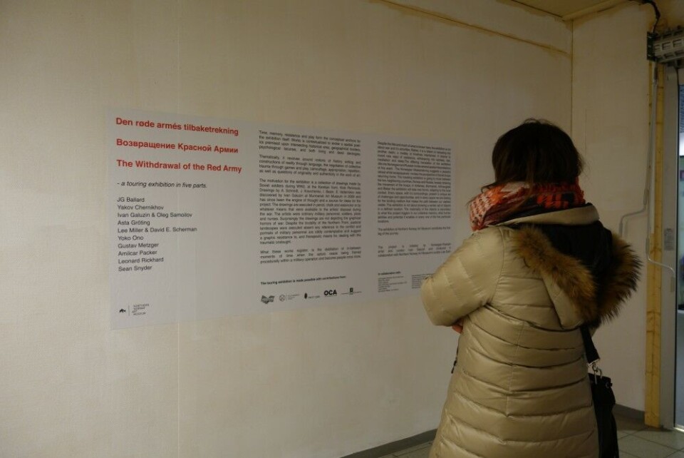 The festival exhibition. Photo: Atle Staalesen