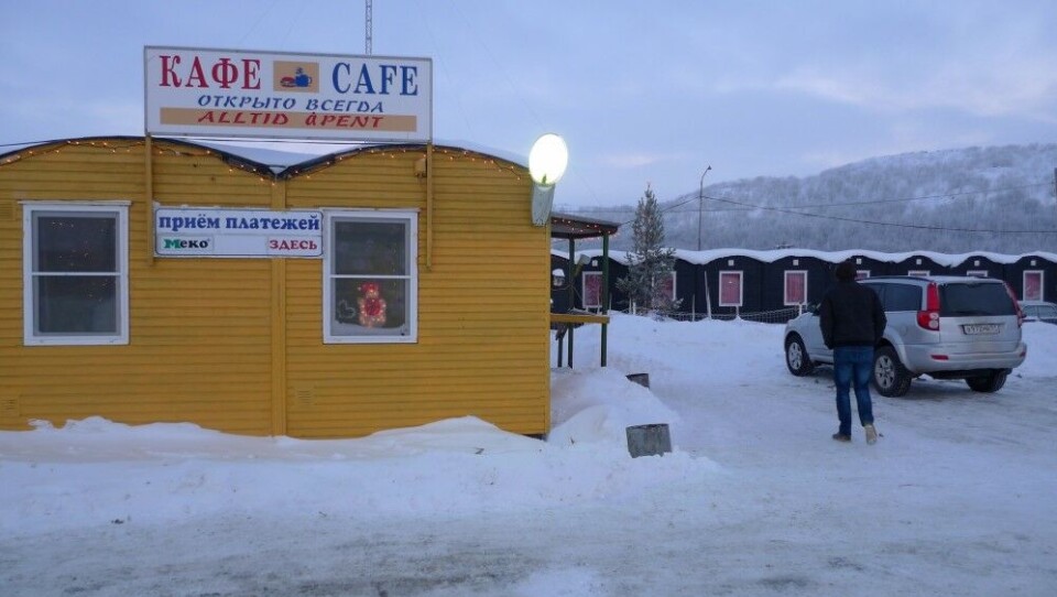 Titovka Road Café is midway between Murmansk and Kirkenes. Today, the establishment offers accommodation in workers' barracks for tourists exploring the Sredny- and Fishermen peninsulas. Photo: Thomas Nilsen