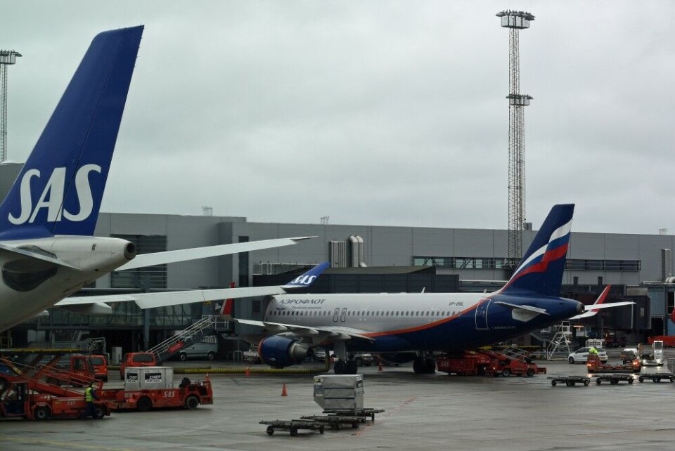 Aeroflot will have to find other ways than Finland to get to Europe and North America. Photo: Thomas Nilsen