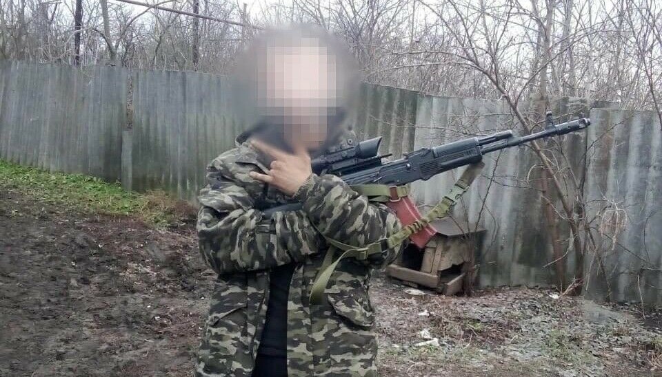 Доброволец из Карелии в Украине. Фото предоставлено героем публикации