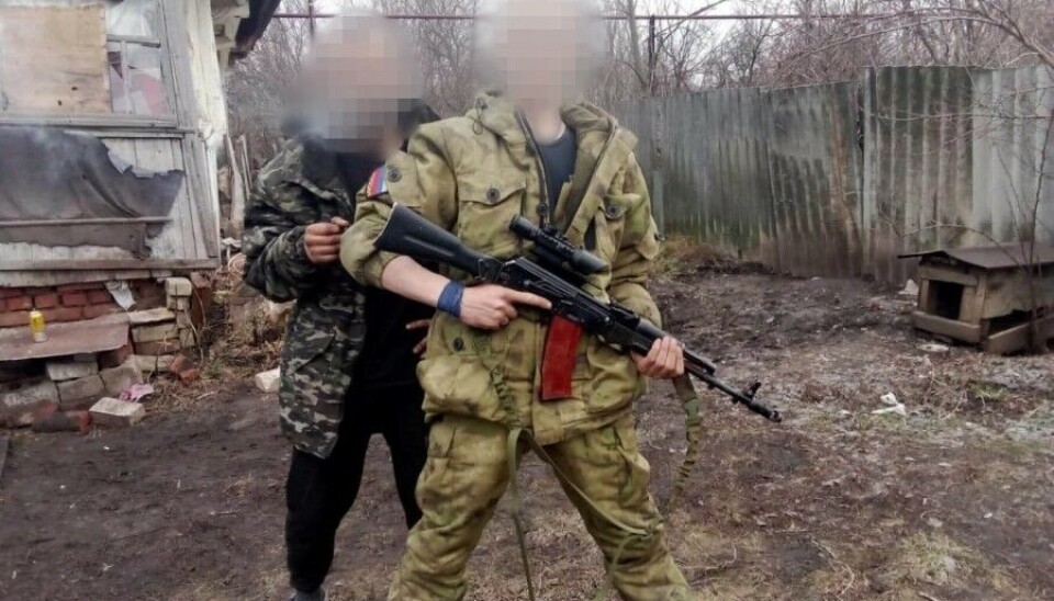 Доброволец из Карелии в Украине. Фото предоставлено героем публикации