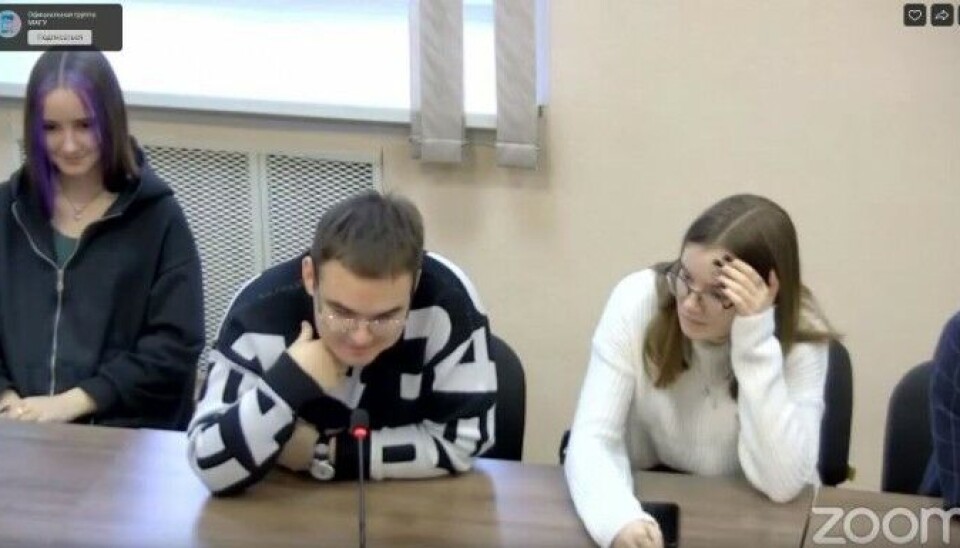 Встреча Евгения Федорова со студентами. Фото: скриншот видео с официальной страницы МАГУ
