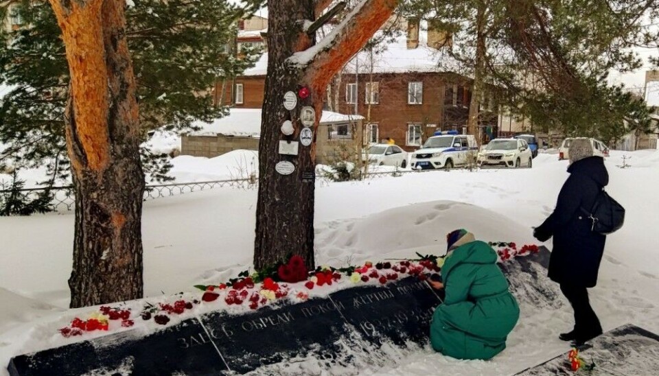 Стихийный мемориал в Карелии. Фото: «From Karelia with freedom»