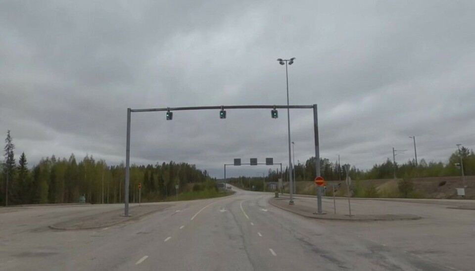 КПП Люття на границе России и Финляндии. Фото: Google карты