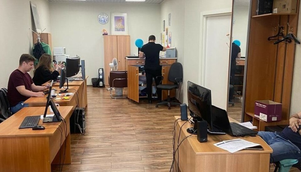 Обыск в офисе медиа «Столица на Онего». Фото: «Столица на Онего»