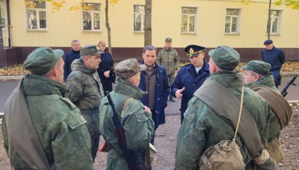 Отправка мобилизованных из Архангельской области. Иллюстративное фото со страницы главы региона Александра Цыбульского.